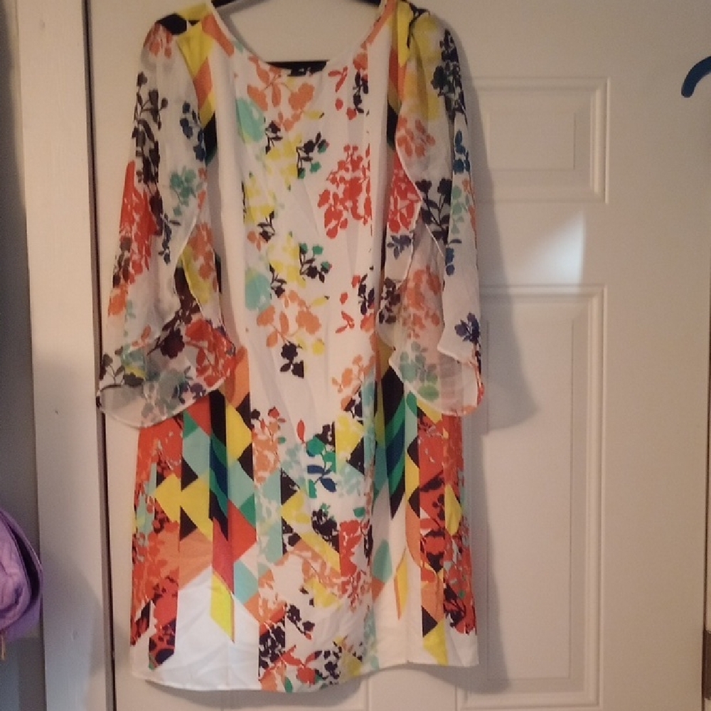 Colorful Summer Dress Size 14